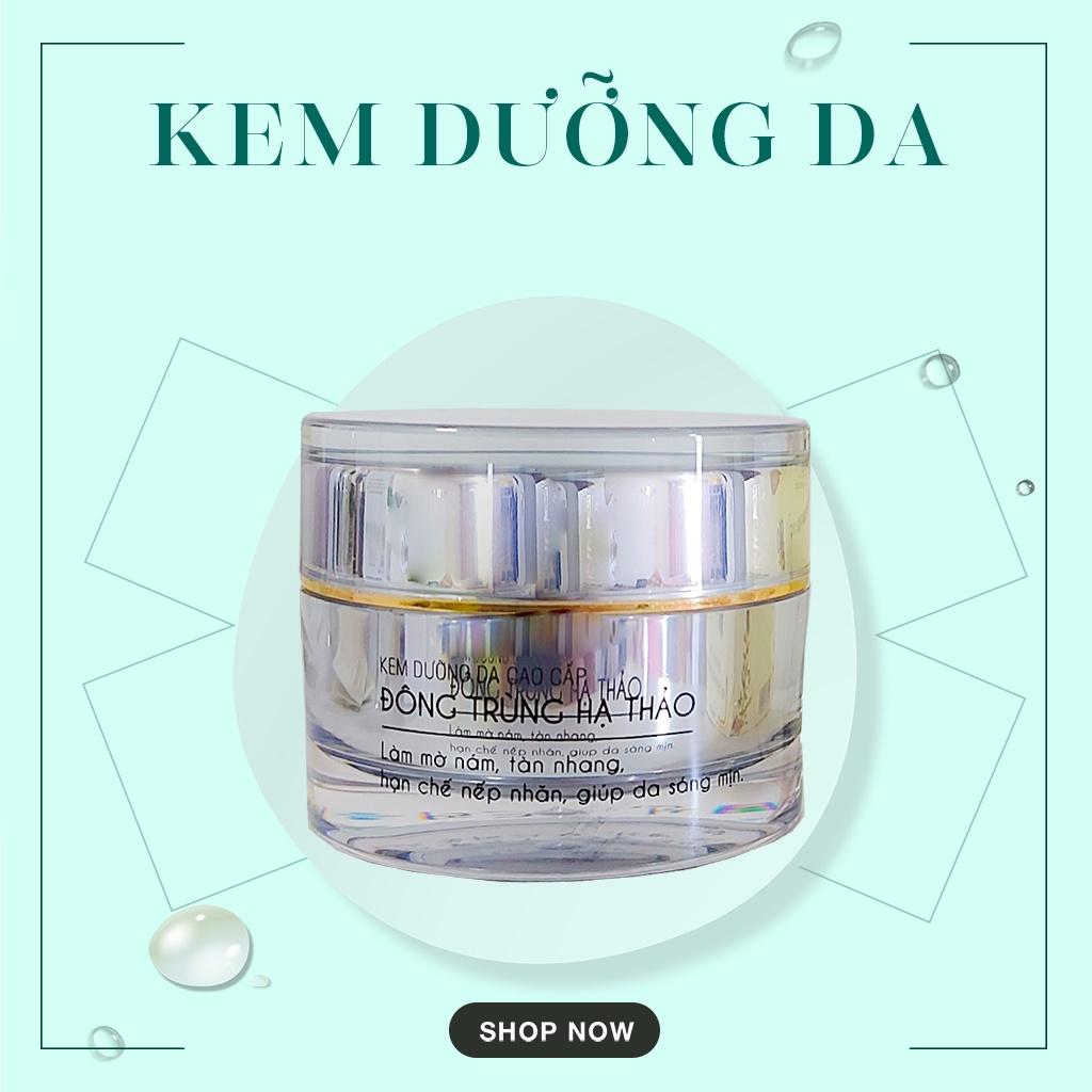 Combo dưỡng sáng da mờ nám DARLENA ( 1 Serum dưỡng da DARLENA 10ml và 1 Kem dưỡng da cao cấp Đông Trùng Hạ Thảo 25g)