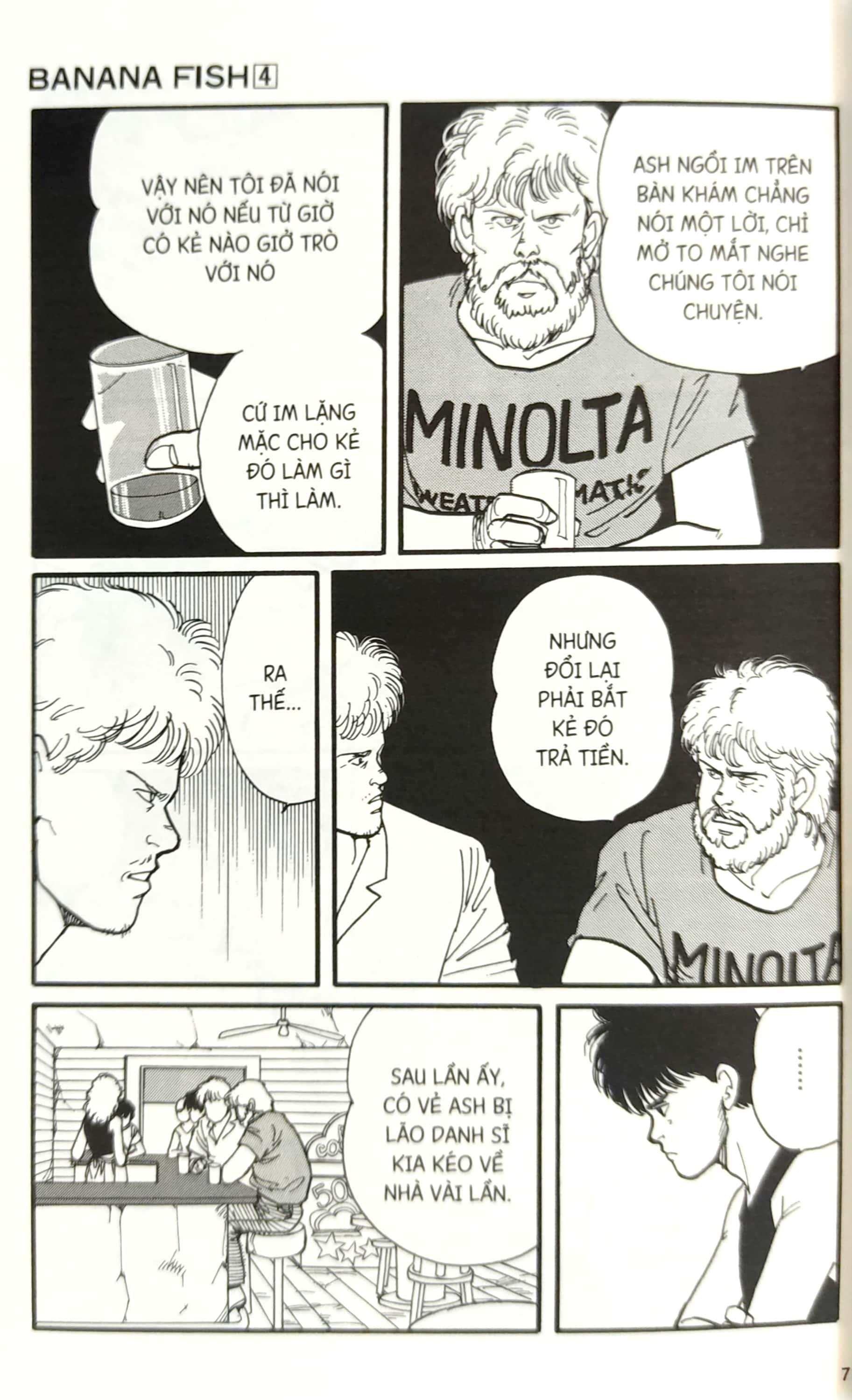 Banana Fish - Tập 4 - Tặng Kèm Postcard Giấy
