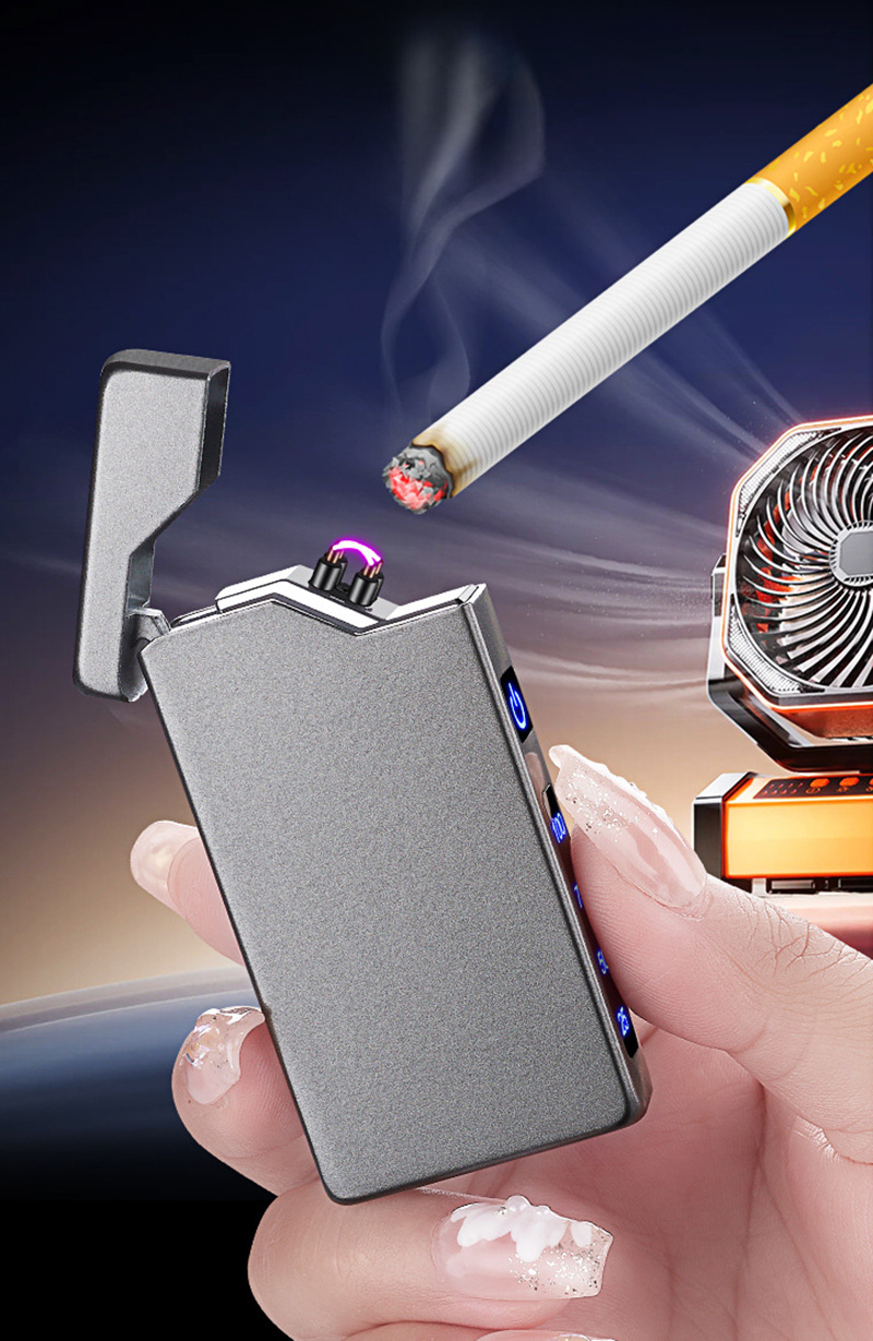 Bật Lửa Điện Tia Plasmas Vân Nhám Cao Cấp - Sạc Điện