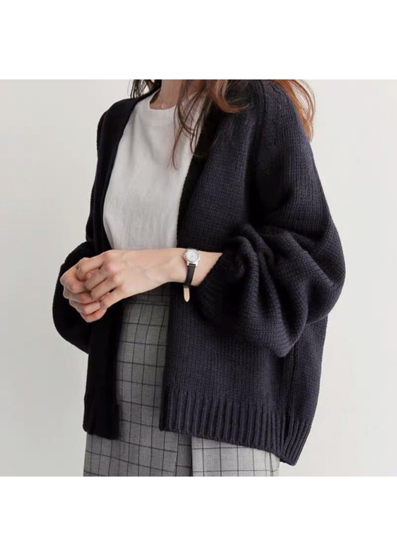 Áo khoác cardigan len dày cho nữ 