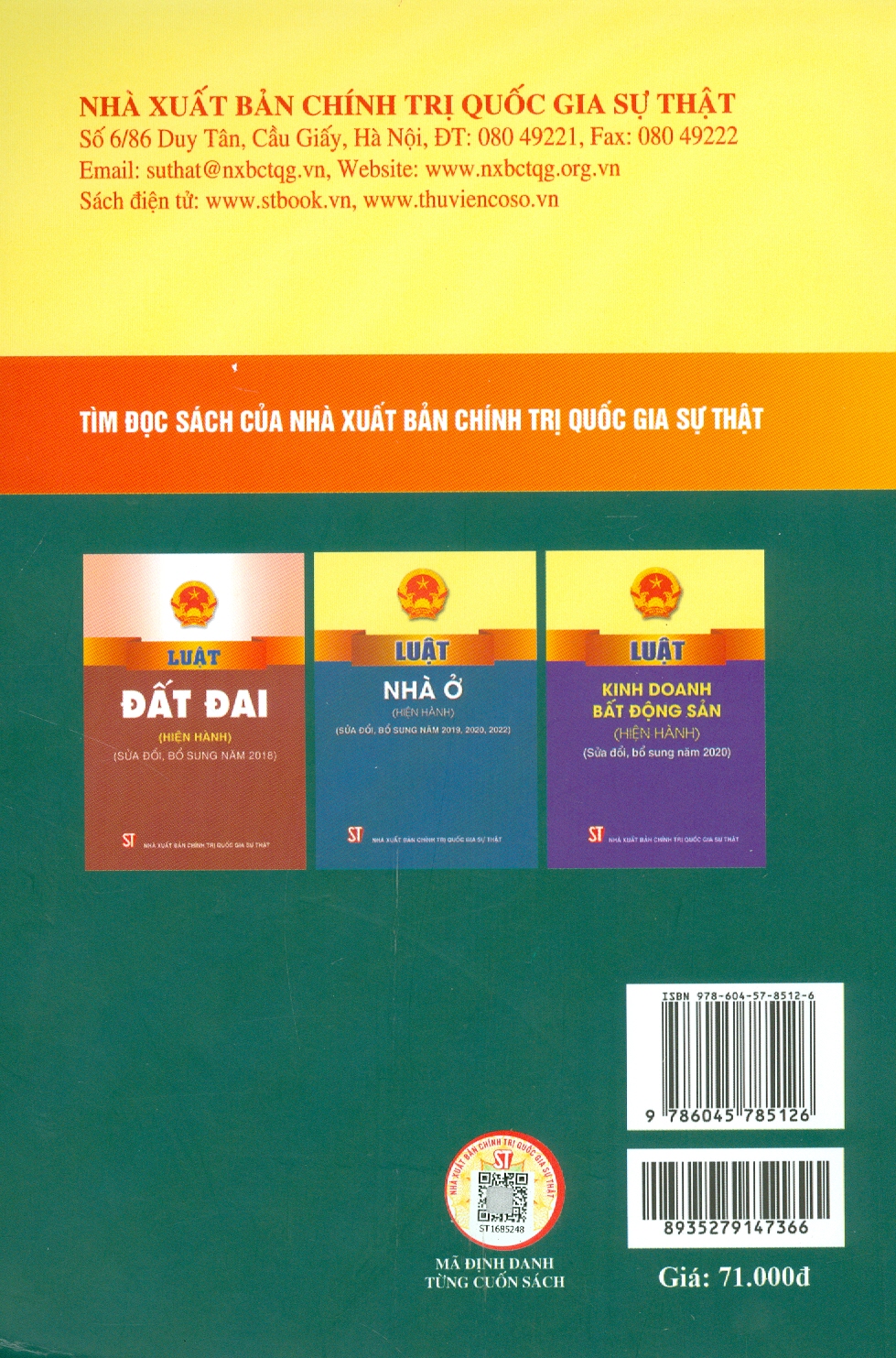 Luật Xây Dựng - Tái bản 2023