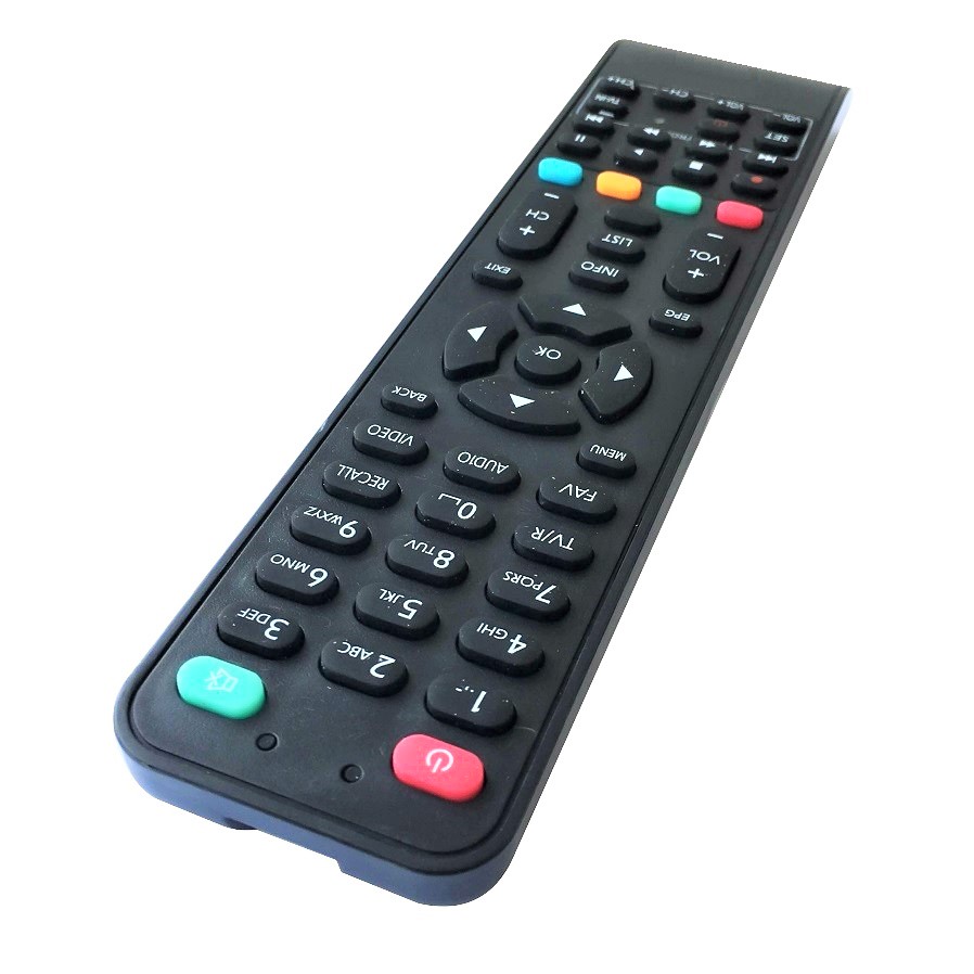 Remote Điều Khiển Dùng Cho Đầu Thu TV SCTV - Truyền Hình KTS Cáp SCTV (Kèm Pin AAA Maxell)