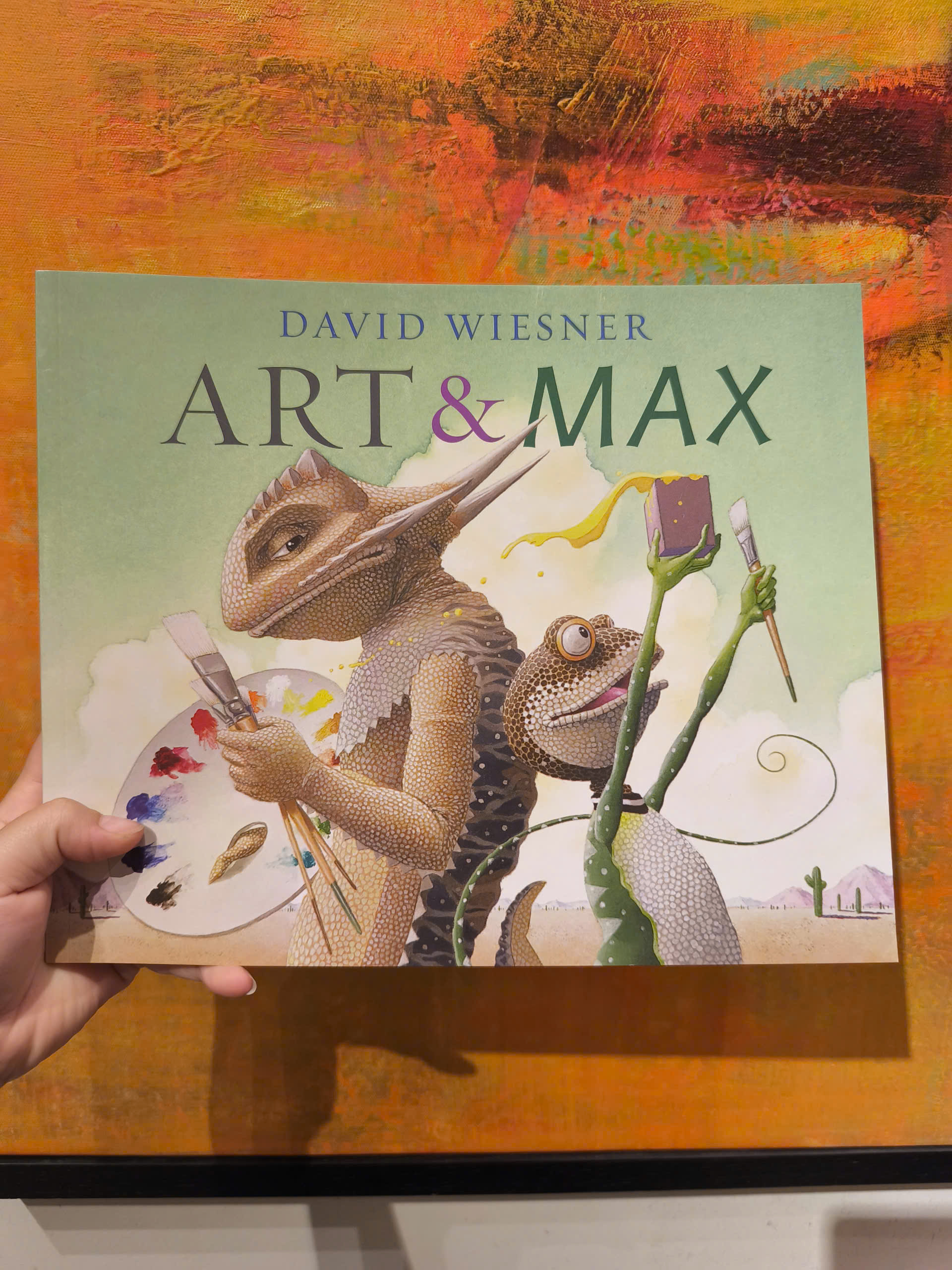 Sách - Art & Max by David Wiesner - Picture Books in English