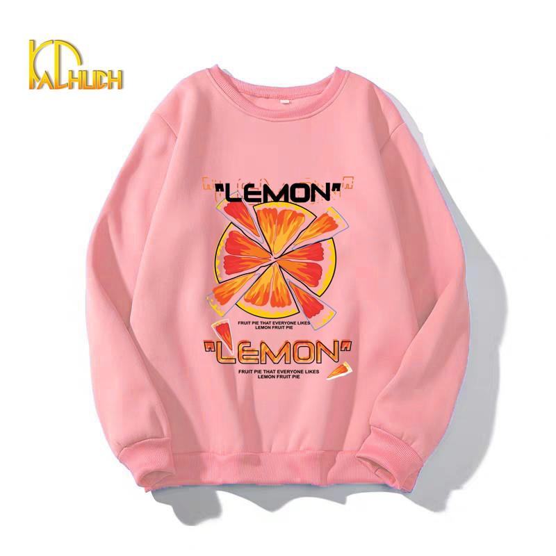 ÁO SWEATER NỮ IN LEMON