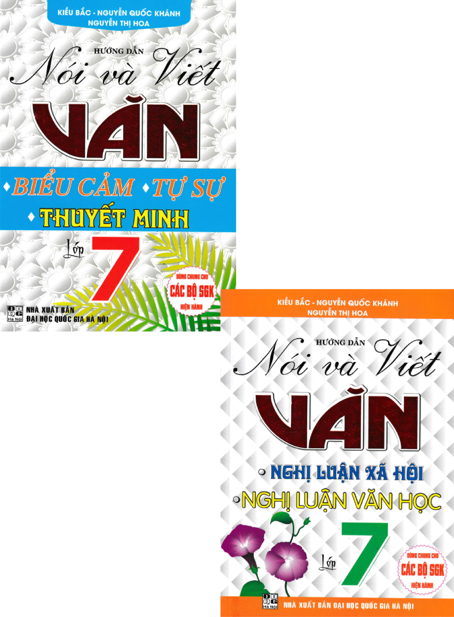 Sách tham khảo- Combo Hướng Dẫn Nói Và Viết Ngữ Văn Lớp 7 (Biên Soạn Theo Chương Trình GDPT Mới) (Bộ 2 Cuốn)