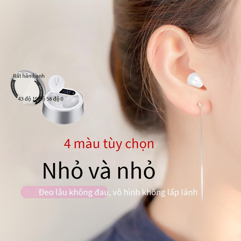 Ưu đãi đặc biệt Tai nghe bluetooth hai tai không dây TWS X21T thể thao mini bán trong tai siêu nhỏ siêu nhỏ có ngăn sạc màn hình kỹ thuật số