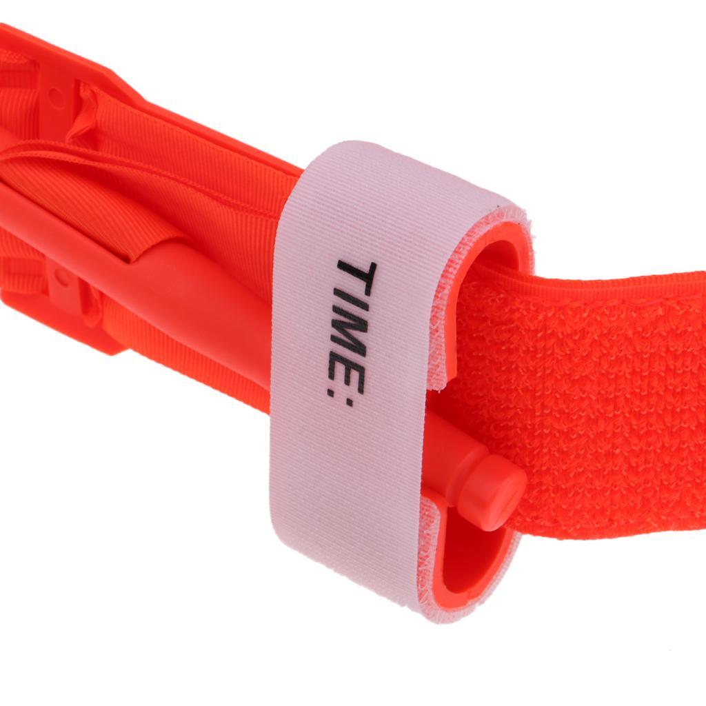 Outdoor Hiking Emergency Rescue Bandage Tourniquet Buckle First Aid Quick Slow Release