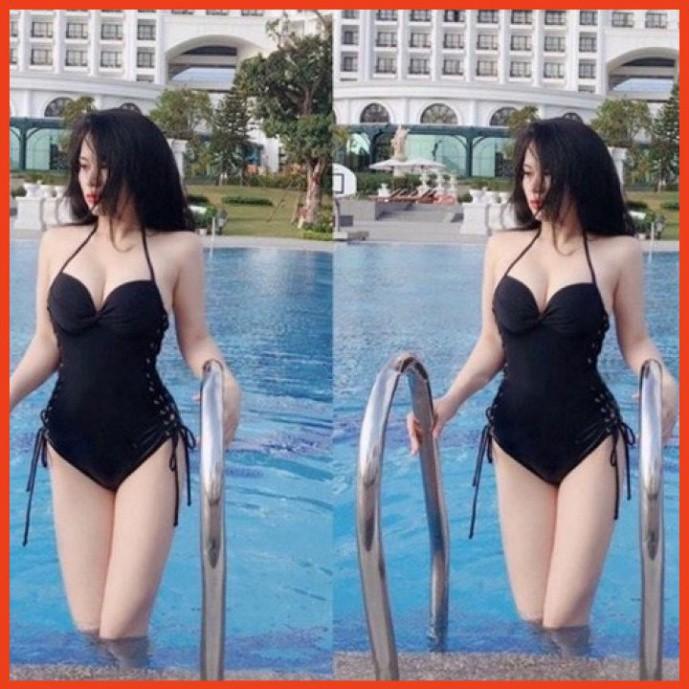 Bikini Đồ Tắm Biển 1 Mảnh Rút Dây Thời Trang Gợi Cảm