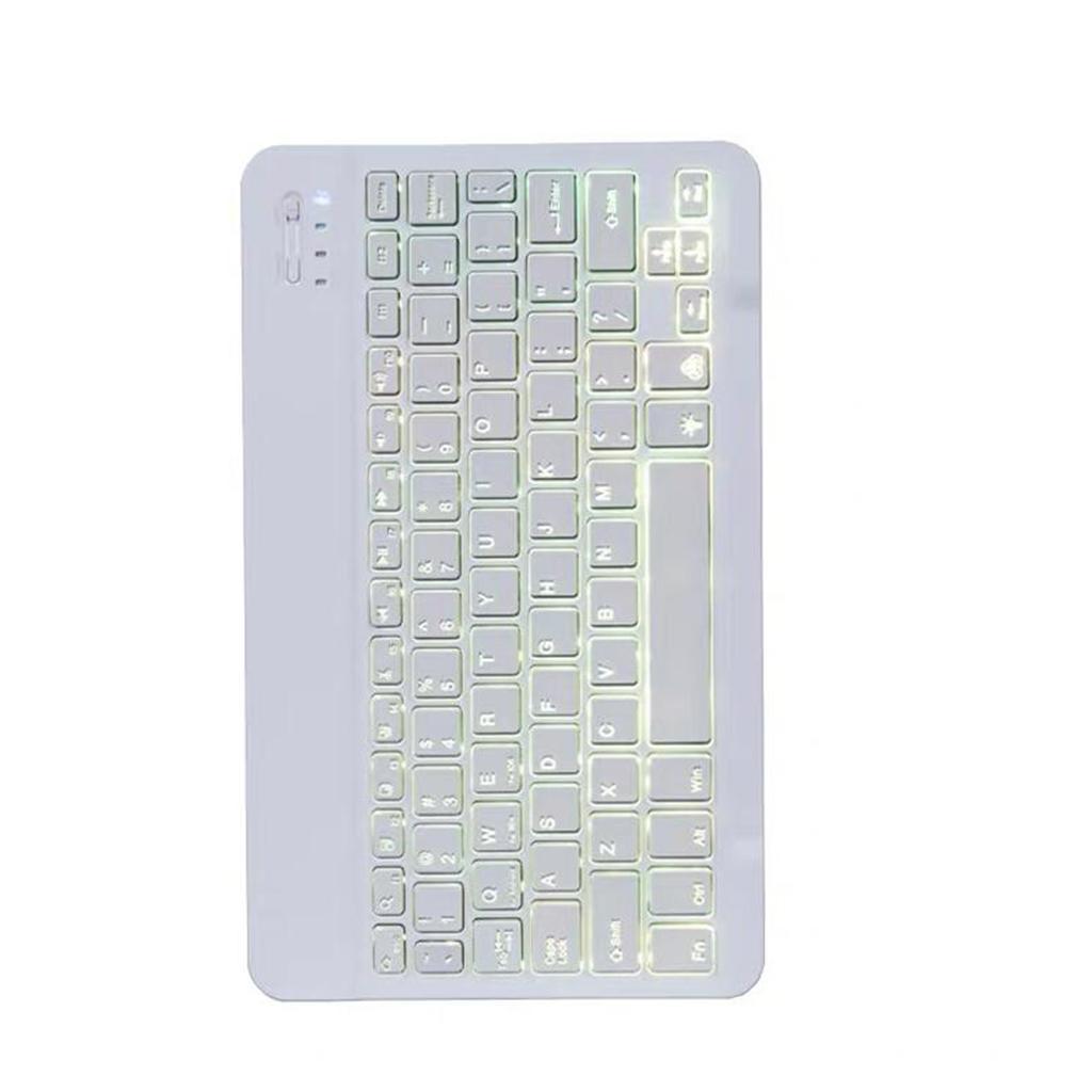 Universal Bluetooth Keyboard With Backlit 7-Colors Tablet