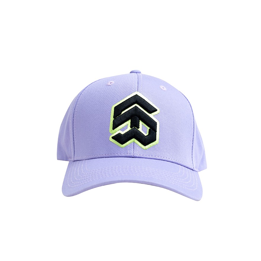 5THEWAY /stroke/ BIG LOGO BASEBALL CAP in PASTEL LILAC aka Nón Lưỡi Trai Tím