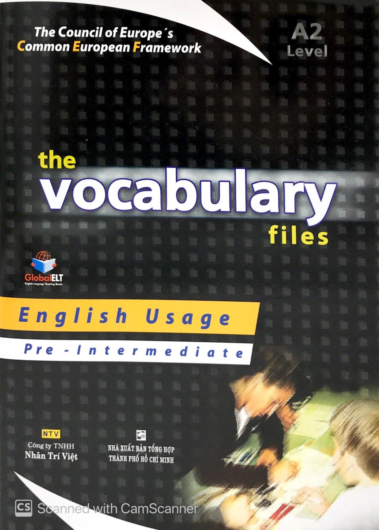 The Vocabulary Files A2 Pre - Intermediate (Không CD)