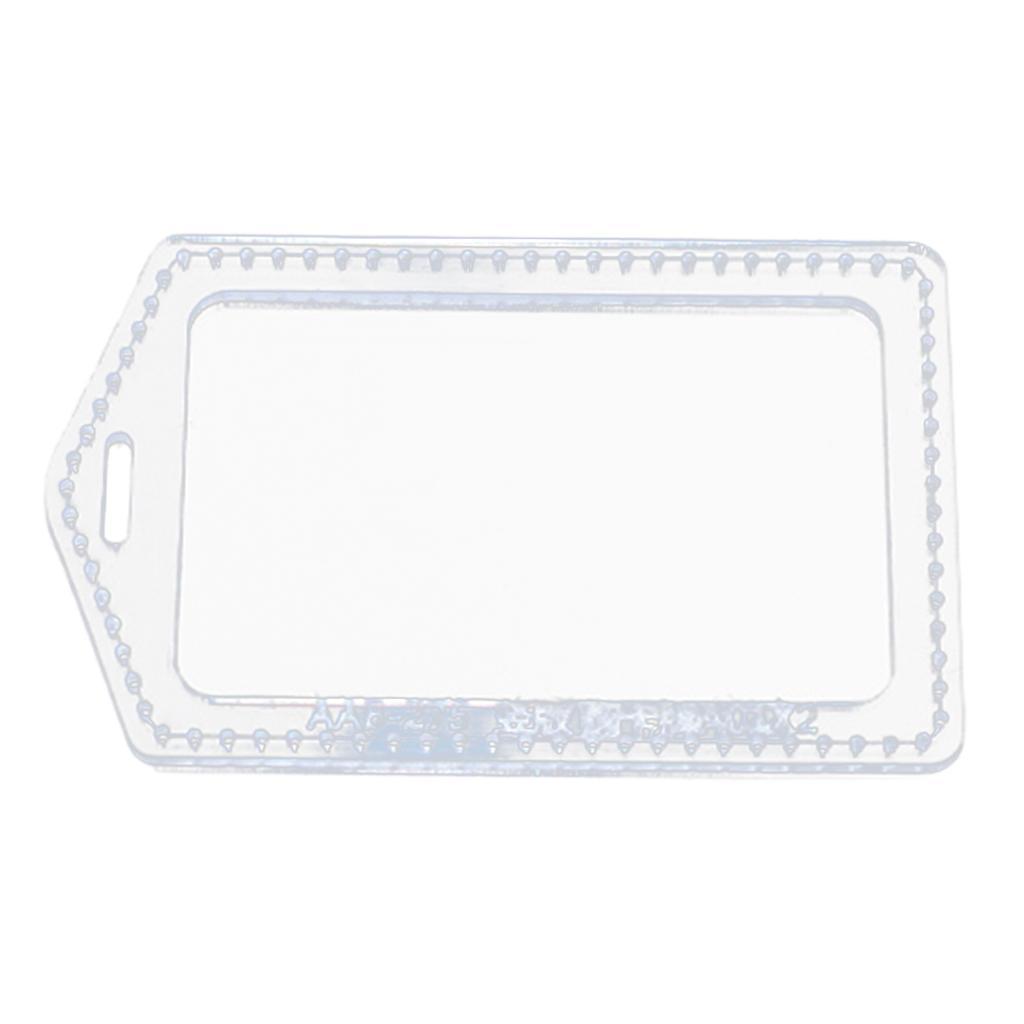 Acrylic Pattern Stencils Template Leather ID  Holder Making