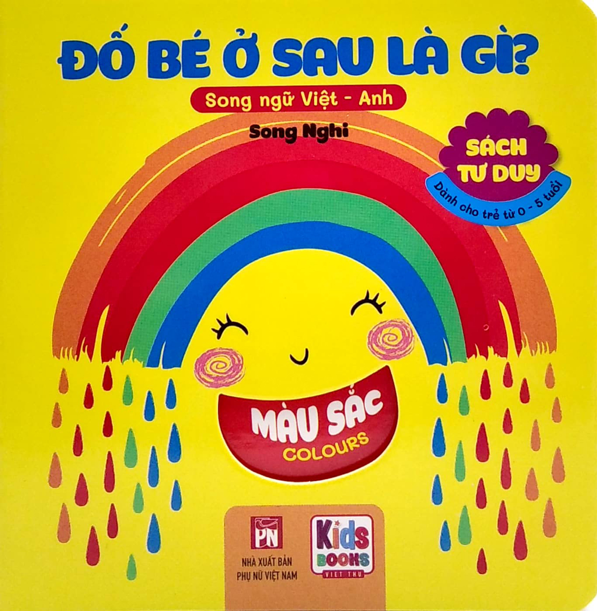 SÁCH TƯ DUY - ĐỐ BÉ Ở SAU LÀ GÌ? - MÀU SẮC _VT