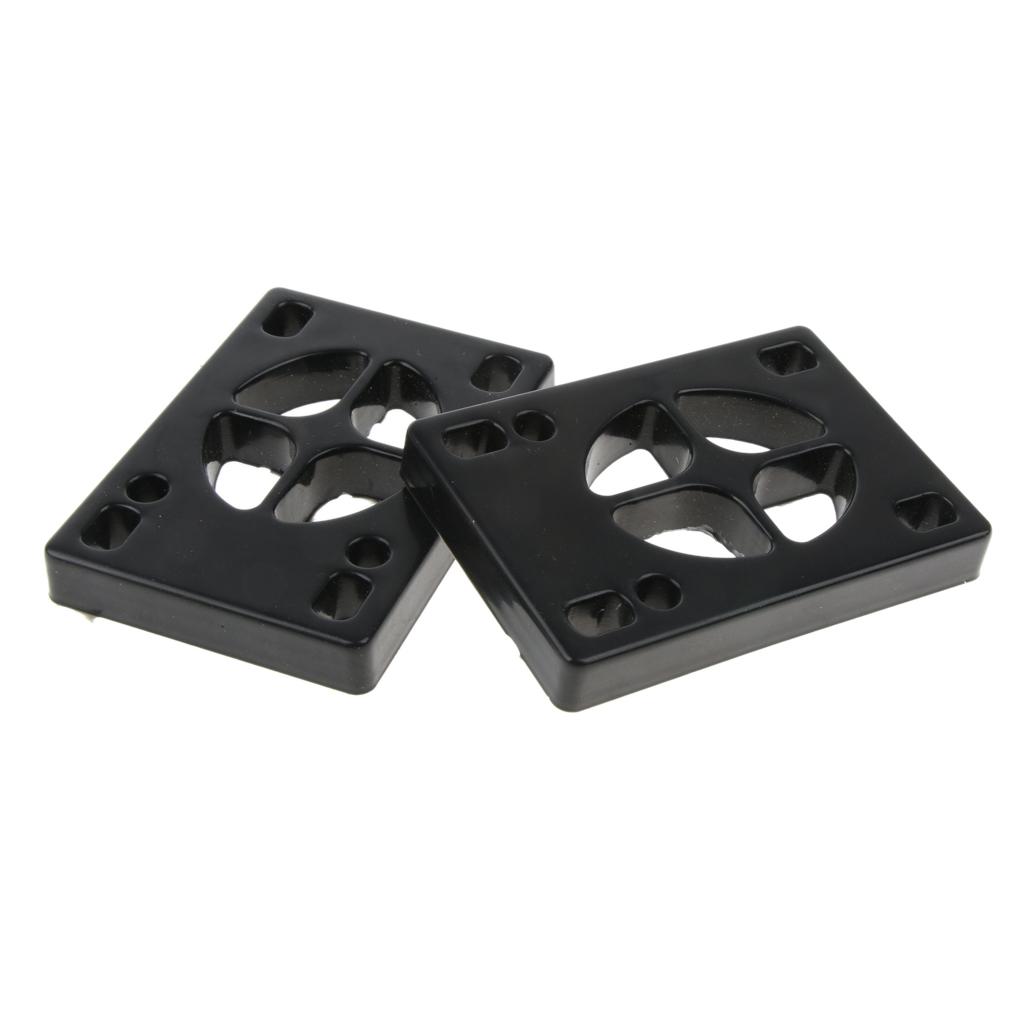 2x Pair of Skateboard Riser Pads