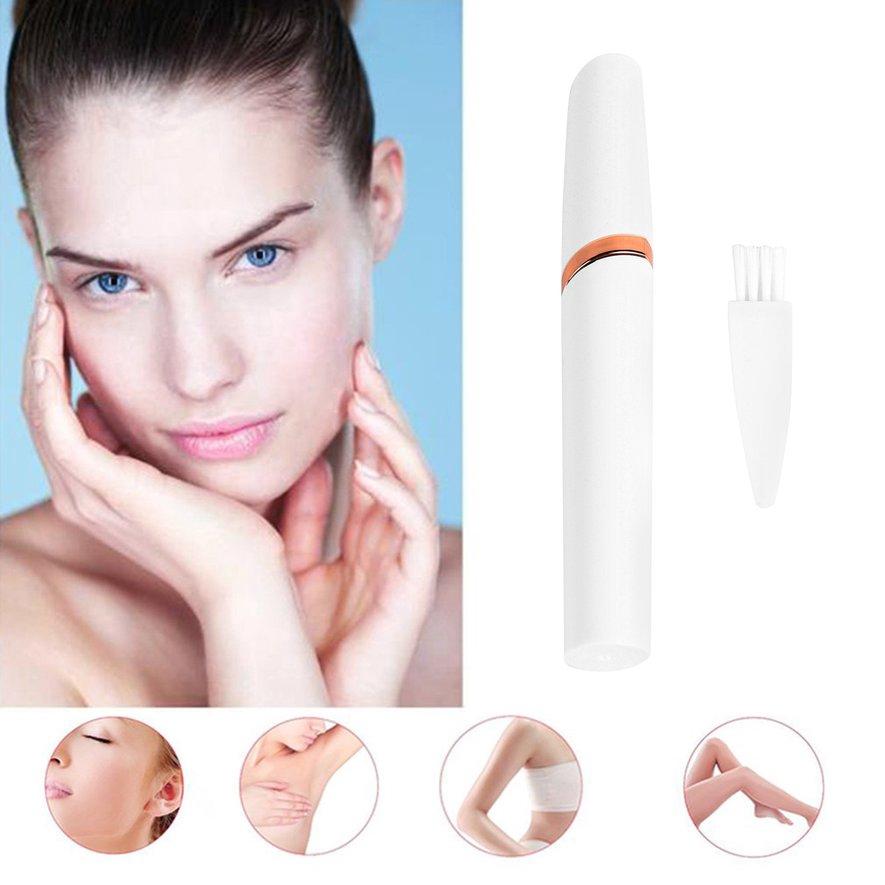 Thiết bị tẩy lông thiết kế mini dùng cho vùng da mặt và cơ thể tiện dụng