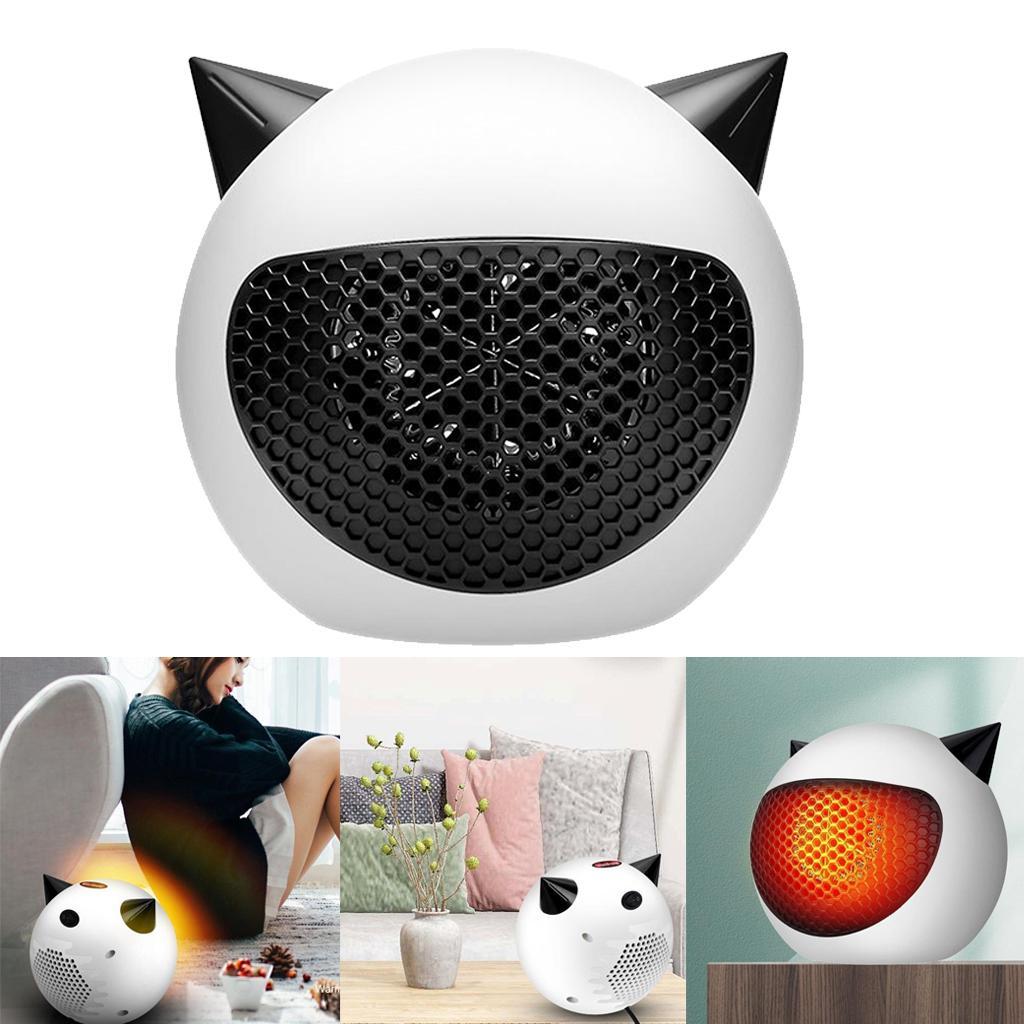 Electric Portable Heater Warm Heating Space Warmer Desk Home Office