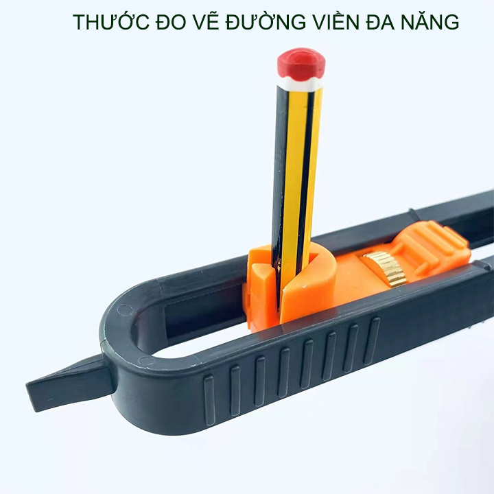 Thước vẽ sao chép hình góc cạnh thông minh thế hệ mới, dùng lấy nét cắt gạch ốp lát tiện dụng (màu ngẫu nhiên)