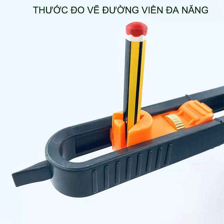 Dụng cụ sao chép hình dạng góc cạnh, lấy cữ đường viền ốp lát gạch sàn gỗ trải thảm