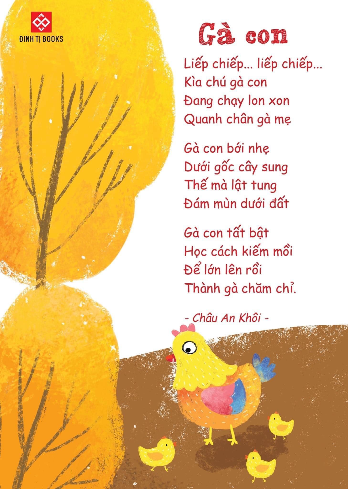 Thơ cho bé học nói
