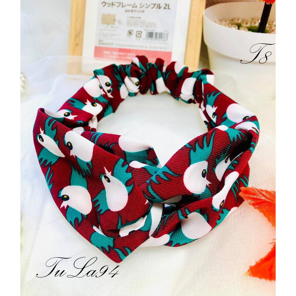 Băng đô Turban họa tiết đa dạng, độc đáo thời trang cho nữ