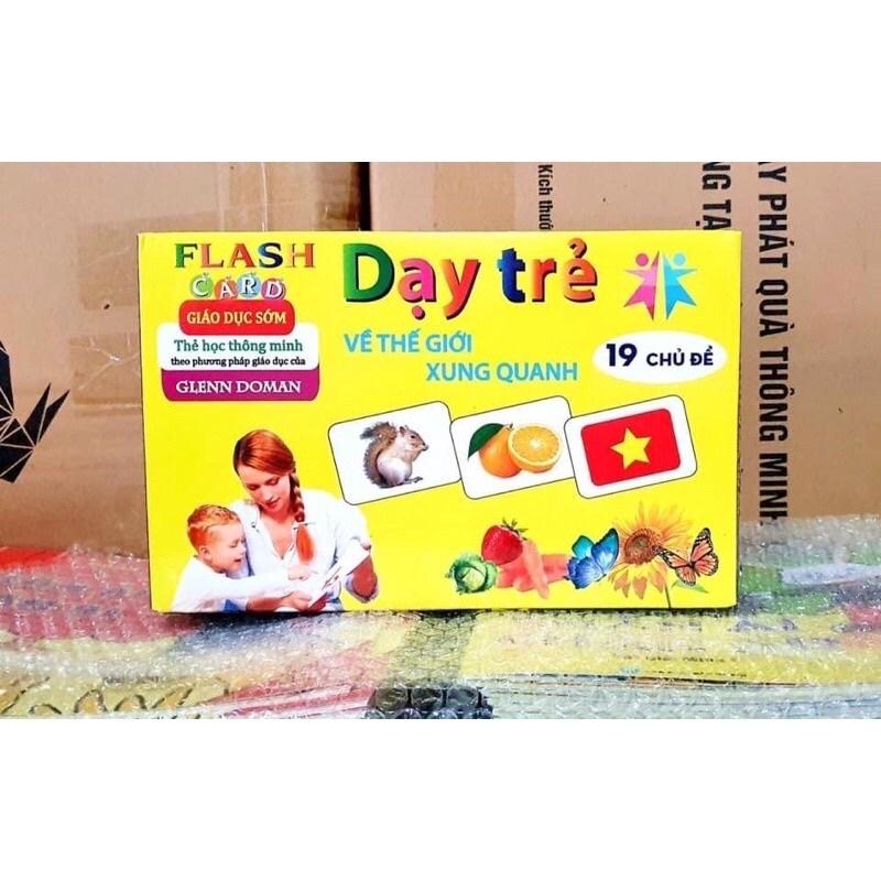 Thẻ Flash cảrd 19 chủ đề loại to và đẹp