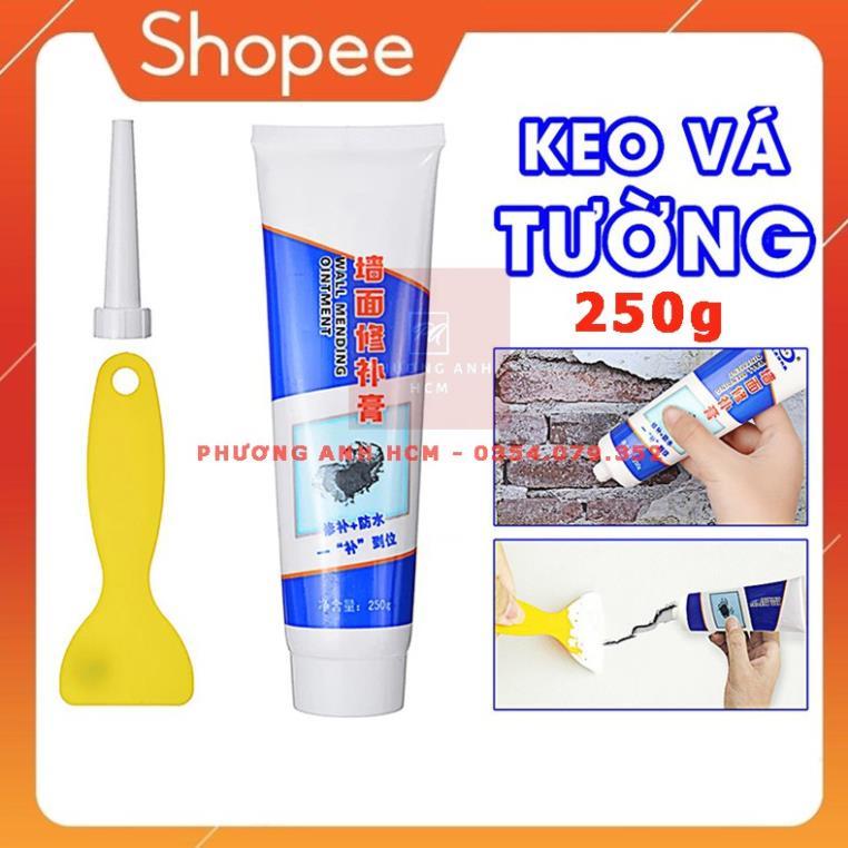 Tuýp Keo Vá Tường, Trám Vết Nứt, Khe Hở Trên Bề Mặt Tường Đa Năng (250g)