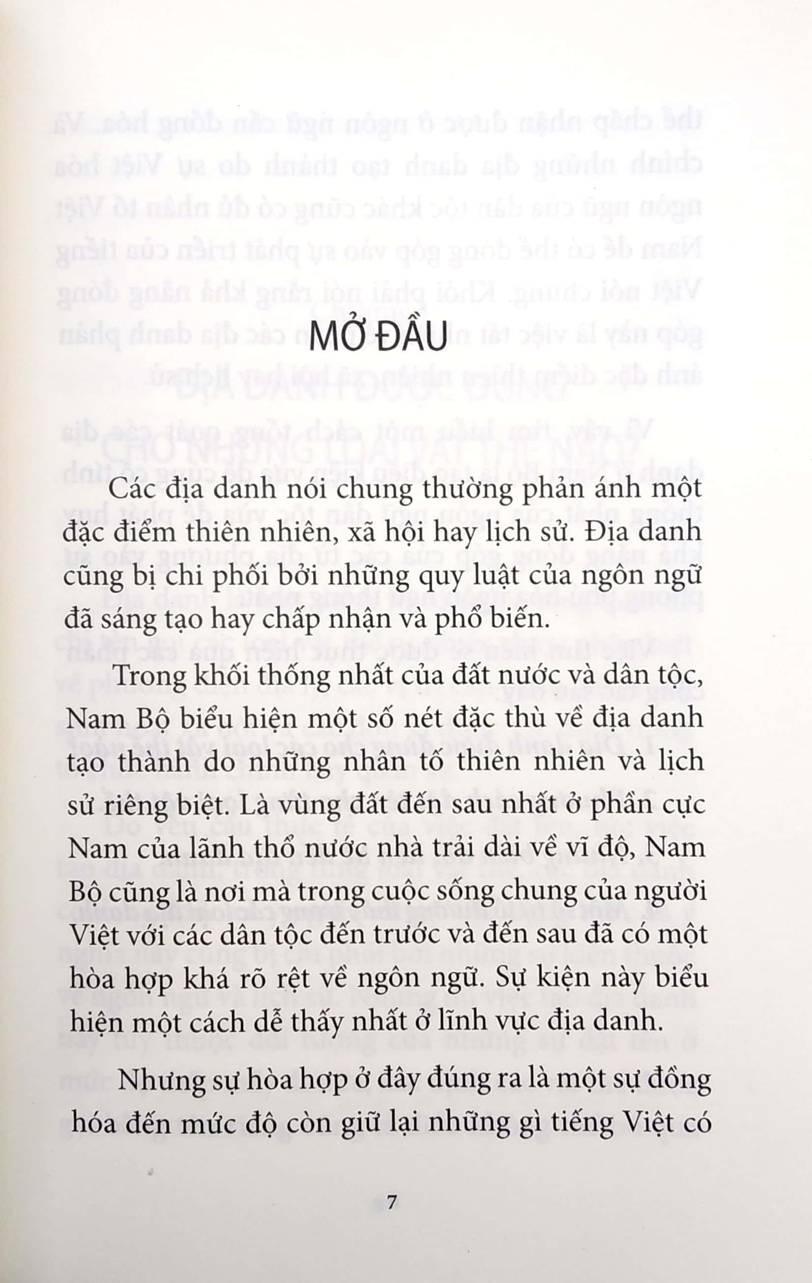 Lược Khảo Nguồn Gốc Địa Danh Nam Bộ