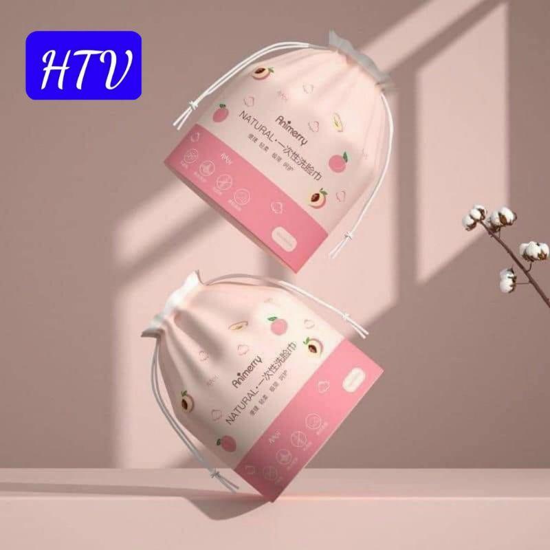 Khăn giấy lau mặt dùng 1 lần,tẩy trang chất liệu 100% bông tự nhiên cao cấp