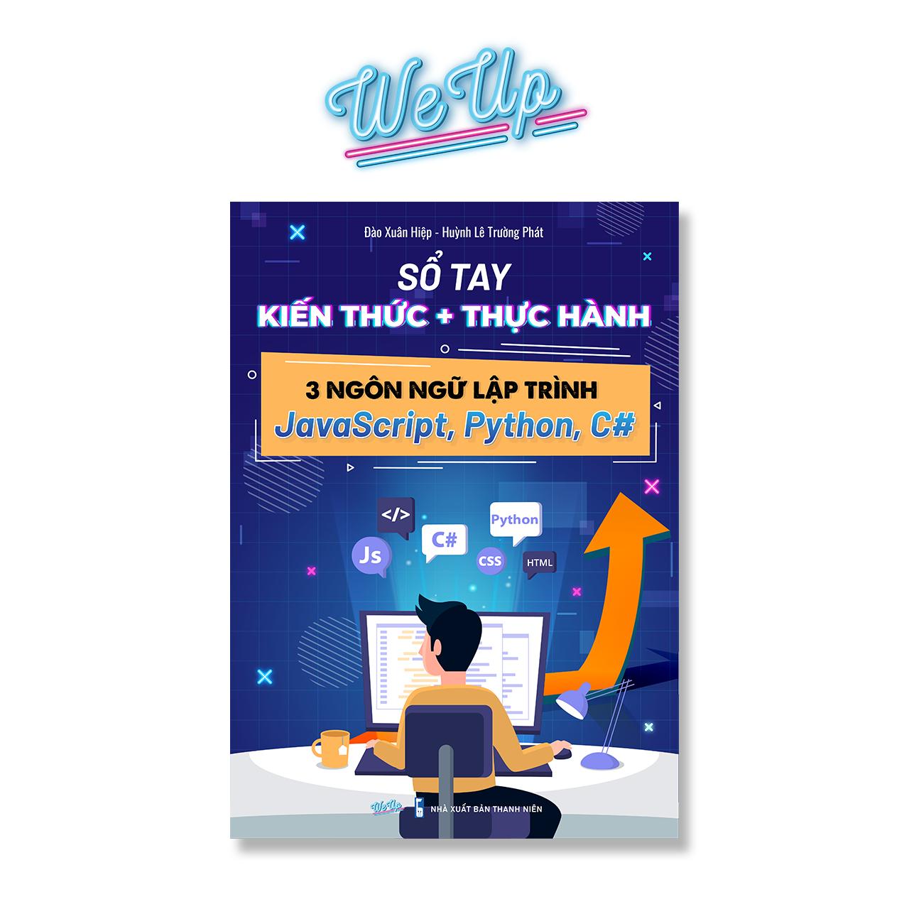 Combo 2 Cuốn Sách Lập Trình: Sách Hướng Dẫn  Kiến Thức Lập Trình từ A-Z  Và Sách Thực Hành 3 Ngôn Ngữ Lập Trình JavaScri