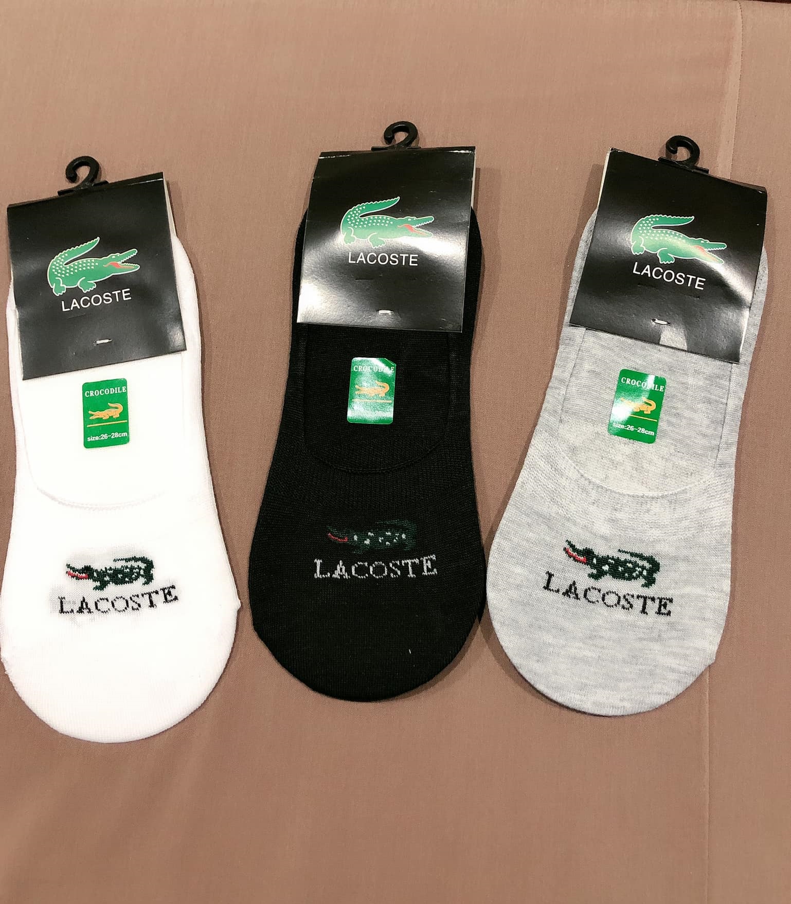 Combo 6 đôi tất lười cá sấu chất coton cao cấp mịn đẹp