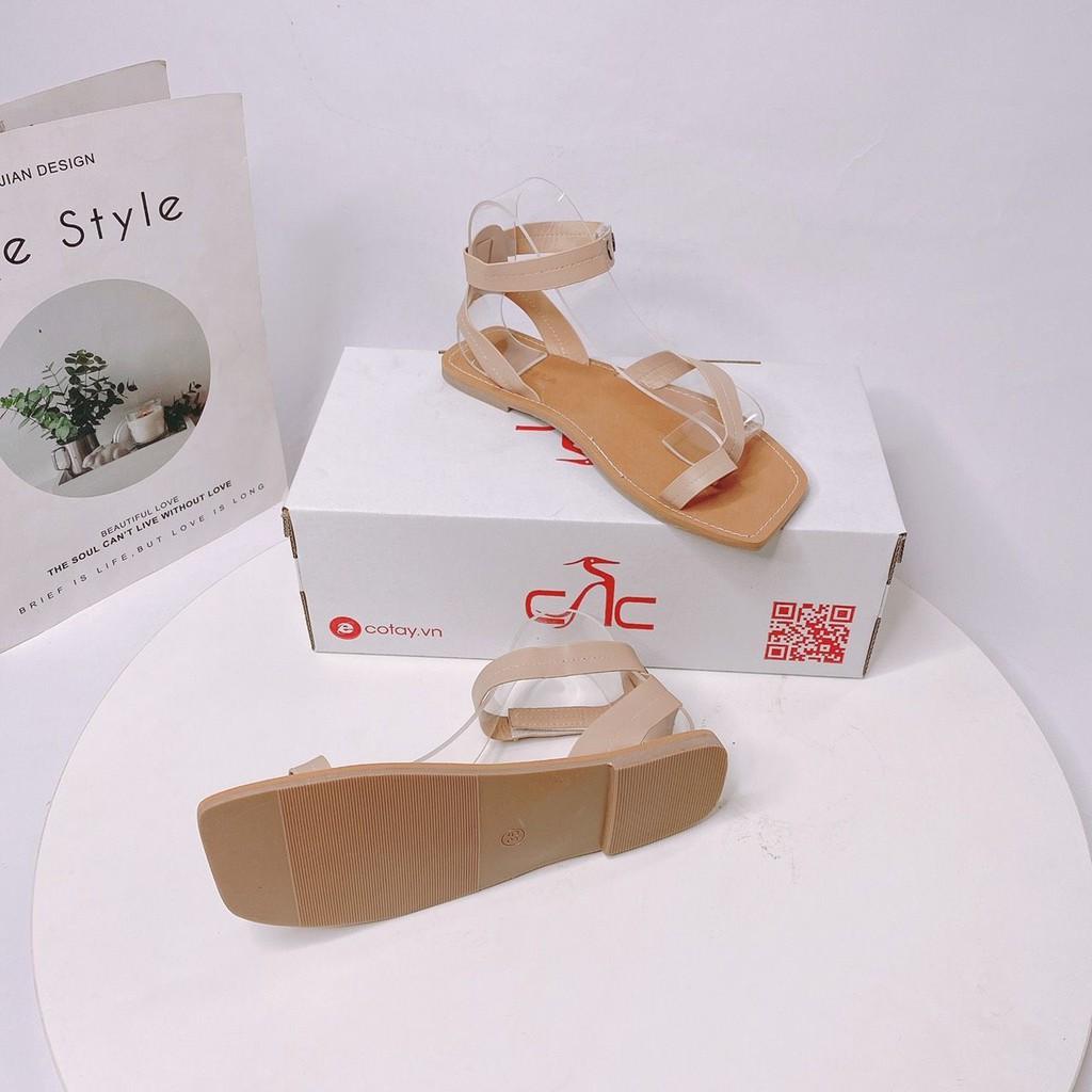 giày sandal bệt xỏ ngón quai dán sdb58