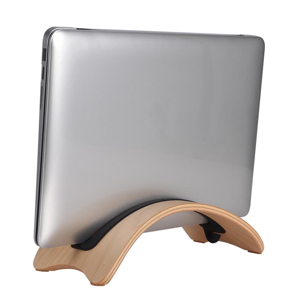 Giá đỡ laptop bằng gỗ để bàn cho Macbook Air