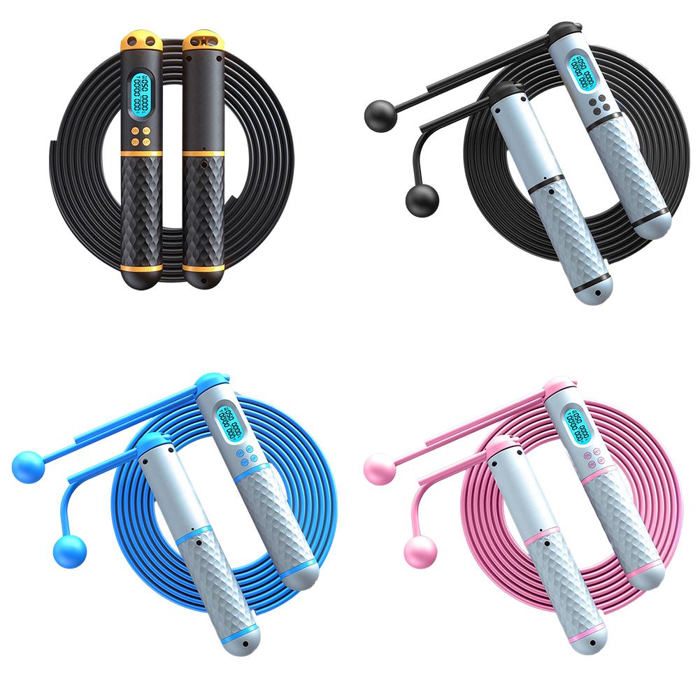 Màn Hình Hiển Thị LED Dây Nhảy Thông Minh Điện Tử Kỹ Thuật Số Lượng Calo Tập Thể Hình Cơ Thể Xây Dựng Nhảy Dây Tập Thể Dục