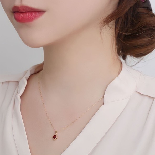 Mặt Dây Chuyền Vàng 14K đính Đá CZ cao cấp - MOON Jewelry