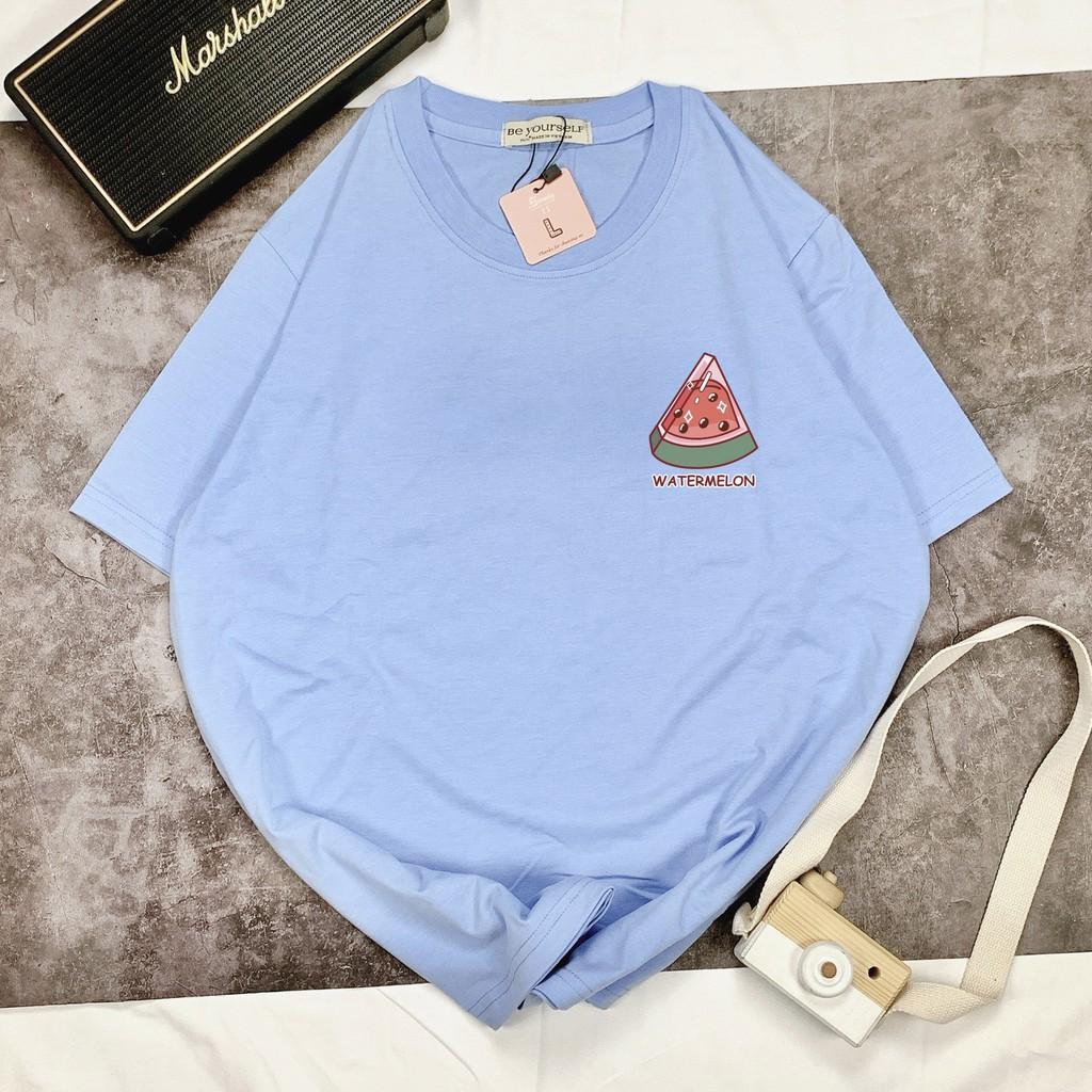 - Áo thun tay ngắn Be Yourself unisex size M L XL - WATERMELON