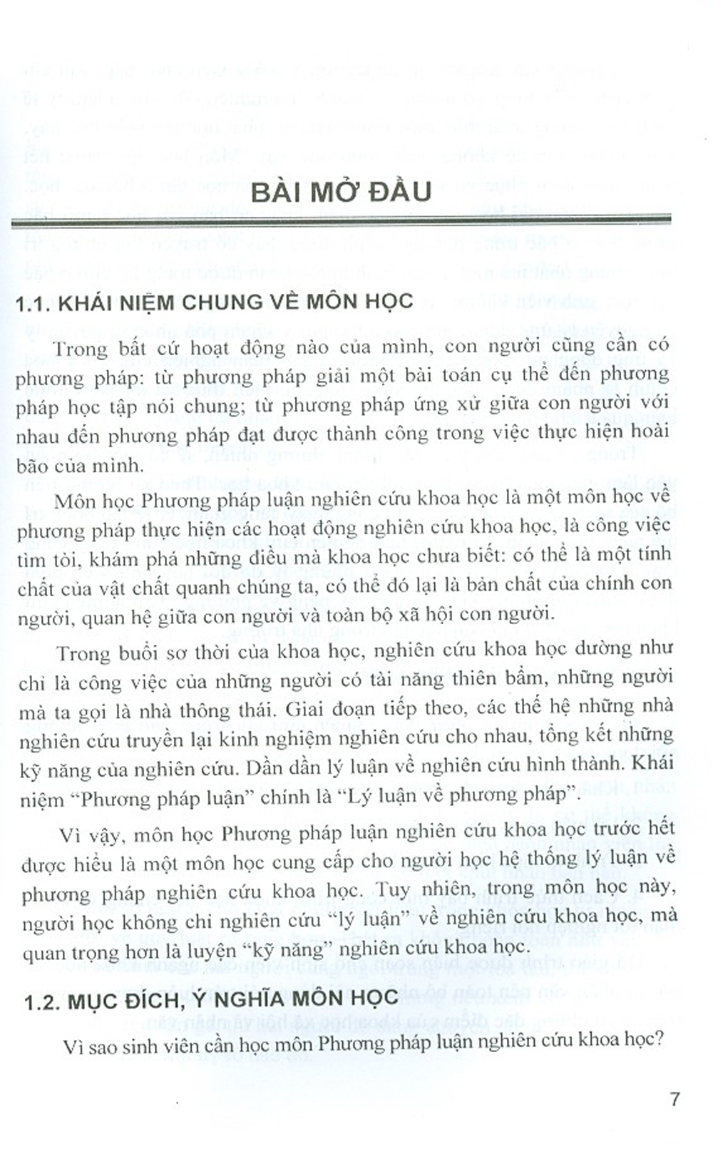 Giáo Trình Phương Pháp Luận Nghiên Cứu Khoa Học (Tái bản)