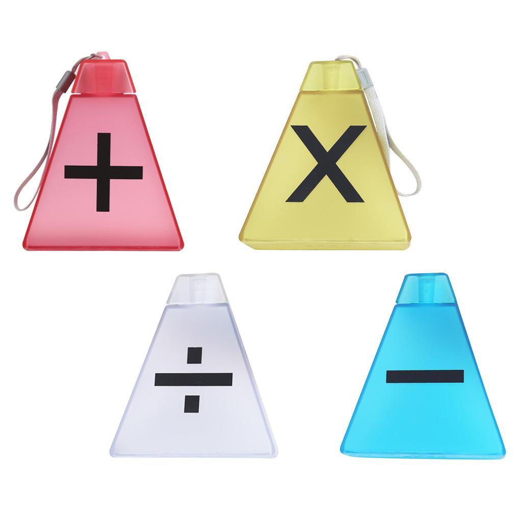 Plastic Portable Triangle Water Bottle Coffee Tea Cup Outdoor Car