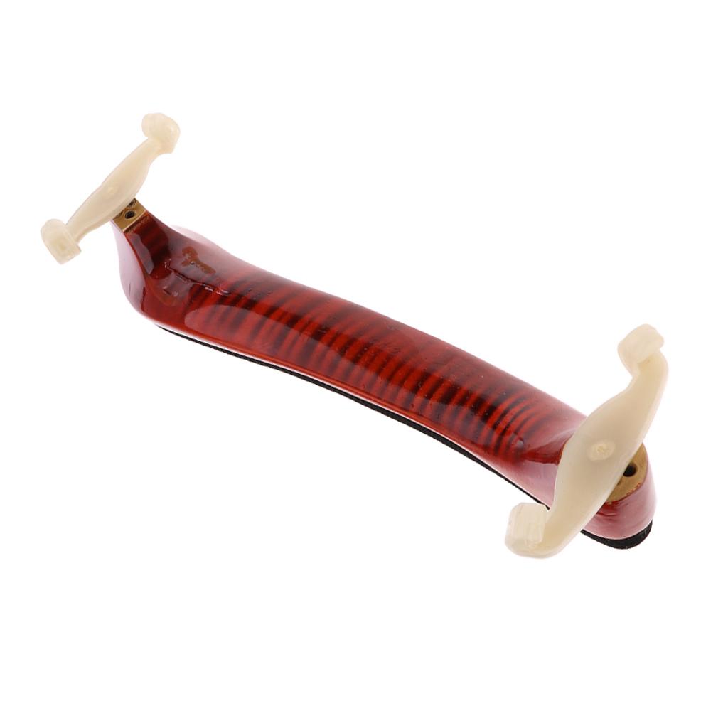 Wooden Violin Fiddle Replacement Shoulder Rest for 4/4 3/4 Scale Violin