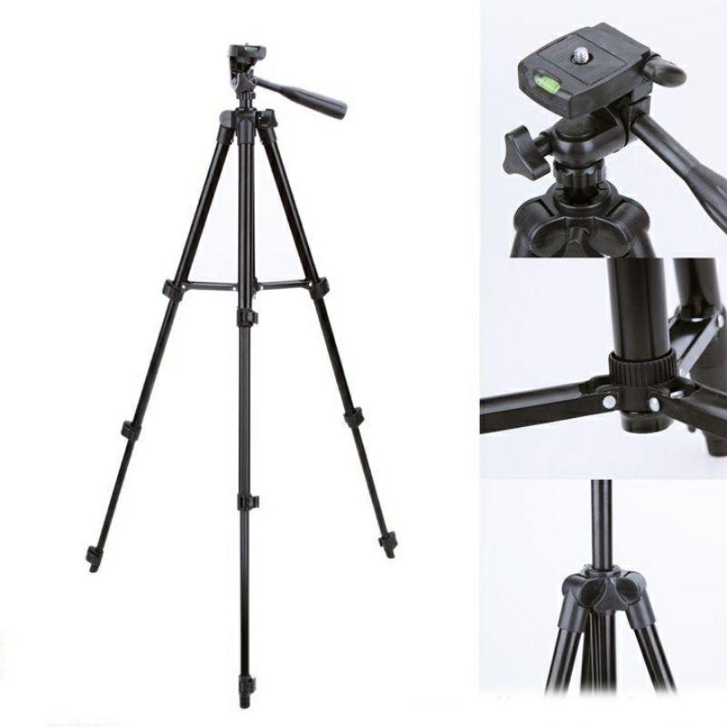 GẬY CHỤP ẢNH 3 CHÂNMIỄN PHÍ VẬN CHUYỂNGẬY CHỤP HÌNH 3 CHÂN TRIPOD 3120 KÈM ĐẦU KẸP TIỆN DỤNG