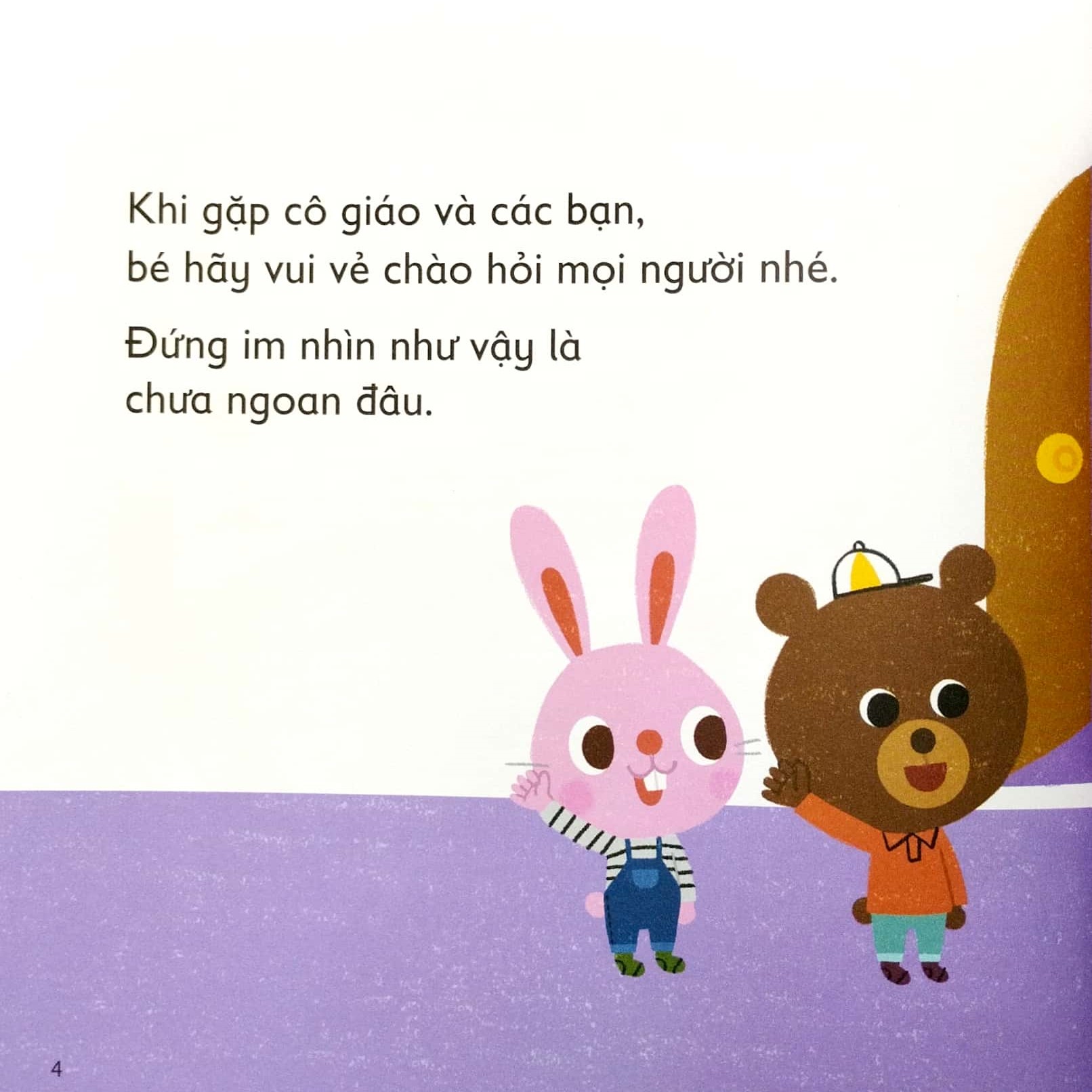 Quy tắc bé ngoan - Bé yêu đi nhà trẻ