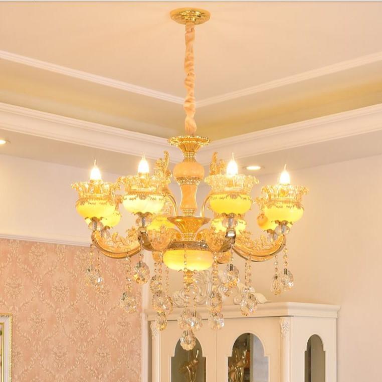 Đèn chùm PIKA pha lê trang trí nội thất sang trọng - kèm bóng LED chuyên dụng