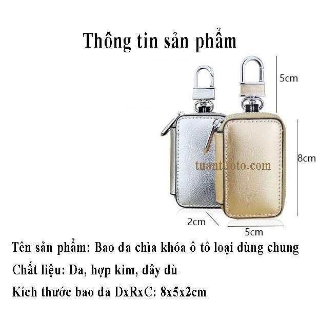 Bao da chìa khóa ô tô loại dùng chung