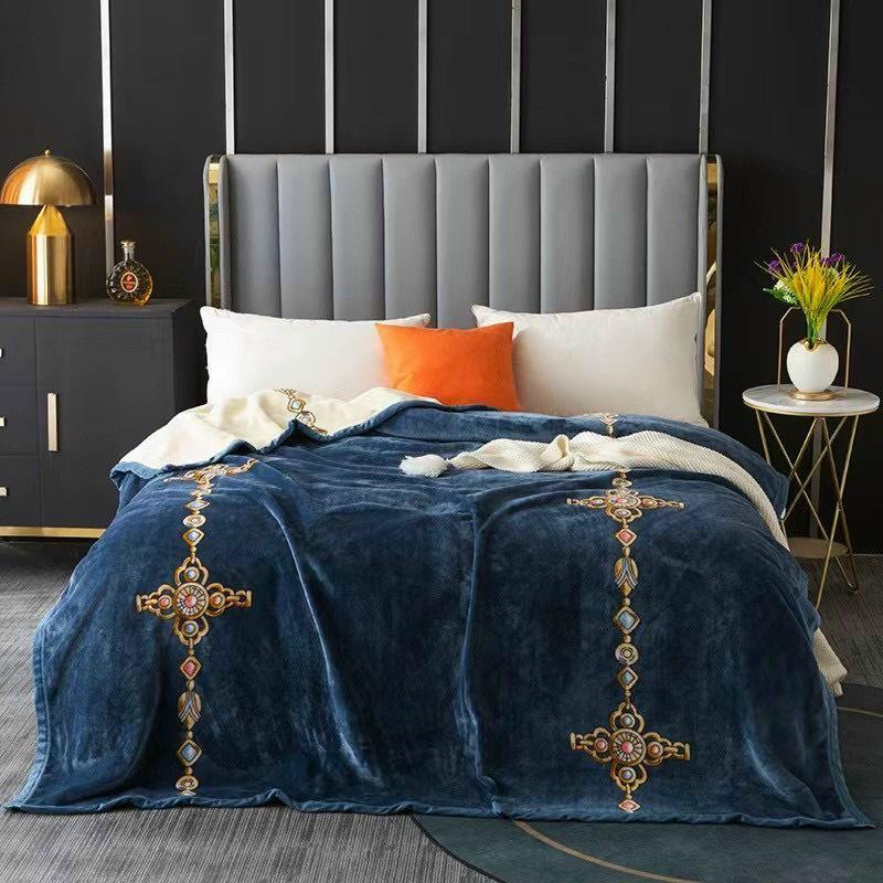 Chăn lông tuyết nhung 2 mặt siêu ĐẸP siêu MỀM MỊN siêu TO Khổng lồ size 2m2x2m3