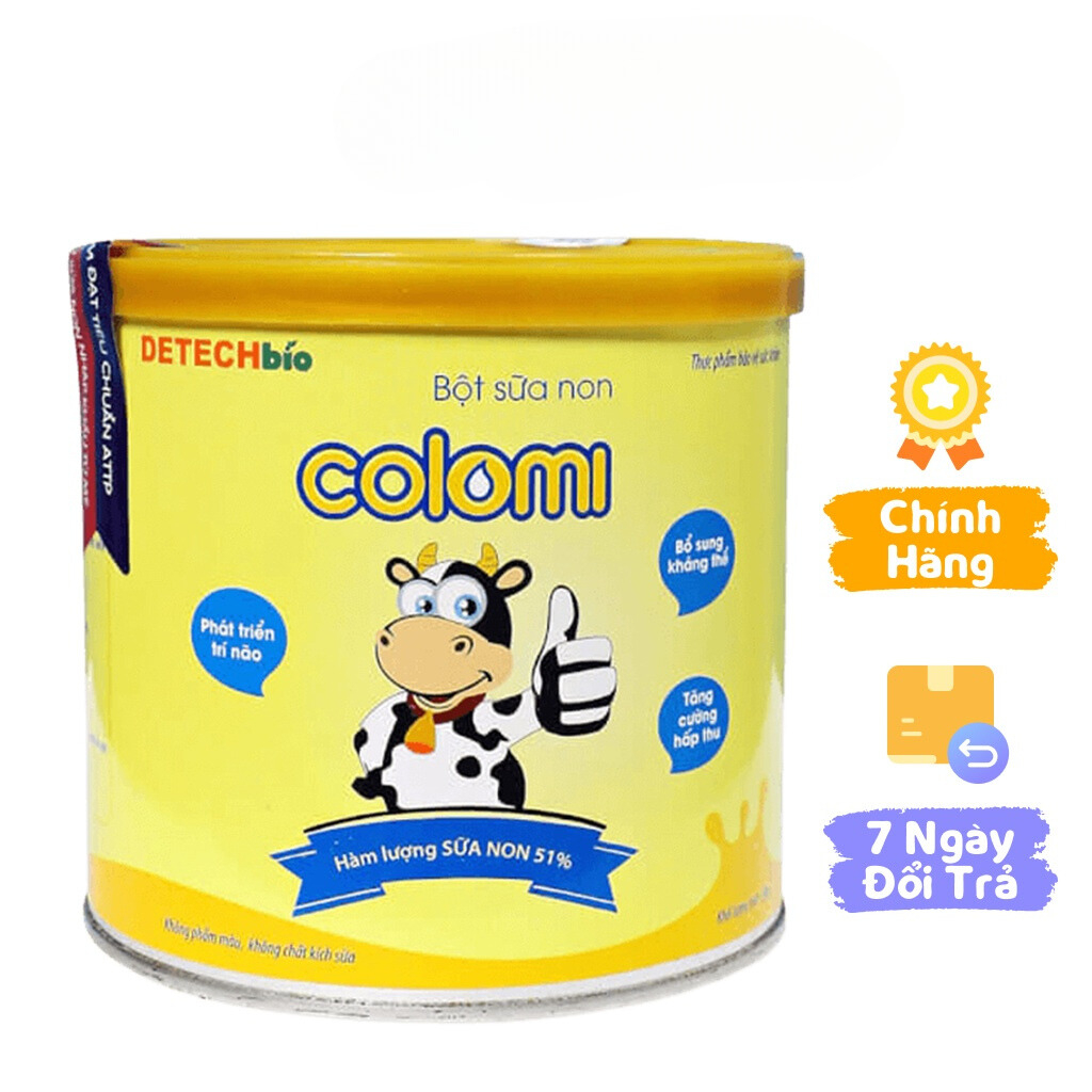 Bột Sữa Non Colomi Dạng Bột Tăng Sức Đề Kháng Cho Bé 200g