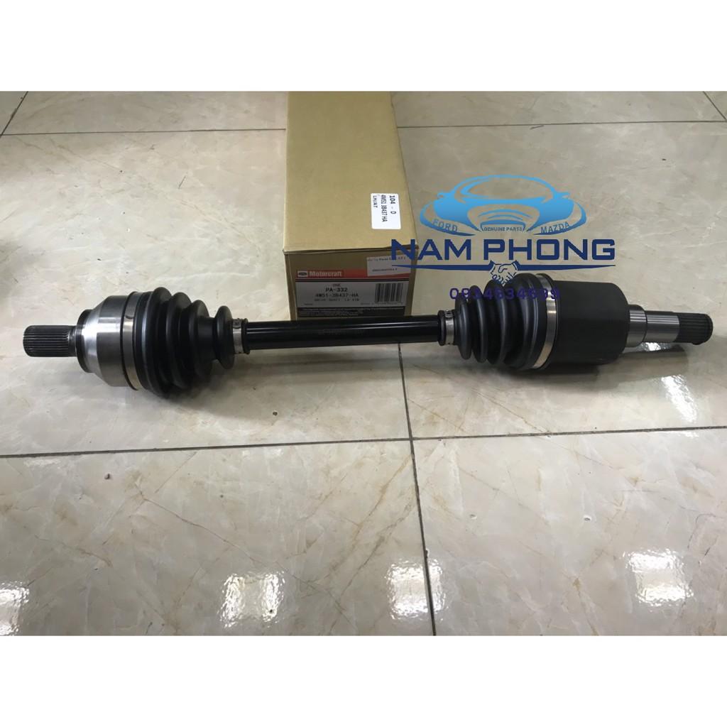 Cây láp dành cho focus bên lái LH , máy  1.8 , số tự động AT - mã 4M513B437HA , Sử dụng cho các dòng xe ford focus máy 1.8