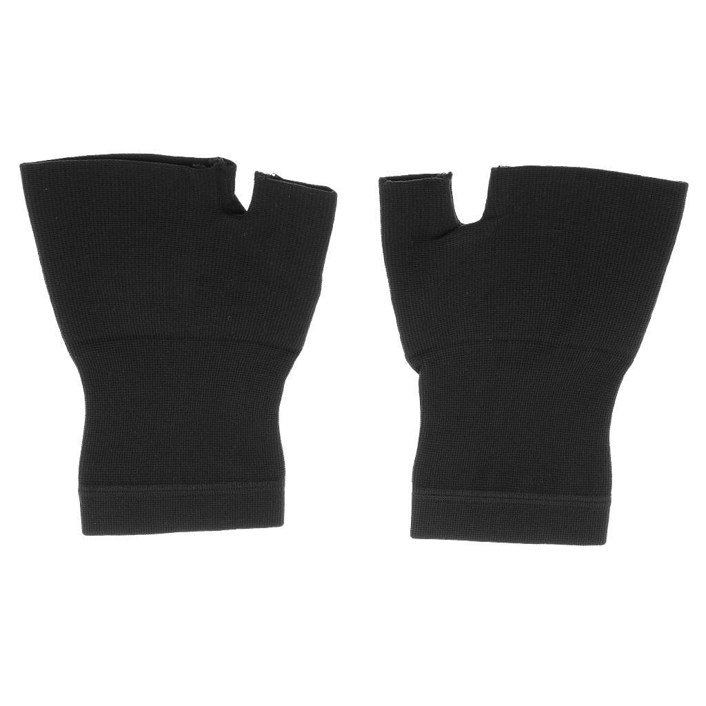 Unisex Compression Gloves Hand  Joint   XL Black