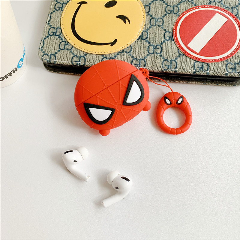 Airpods pro case - Ốp nhựa dẻo bảo vệ dành cho Airpods Pro - Siêu Anh Hùng