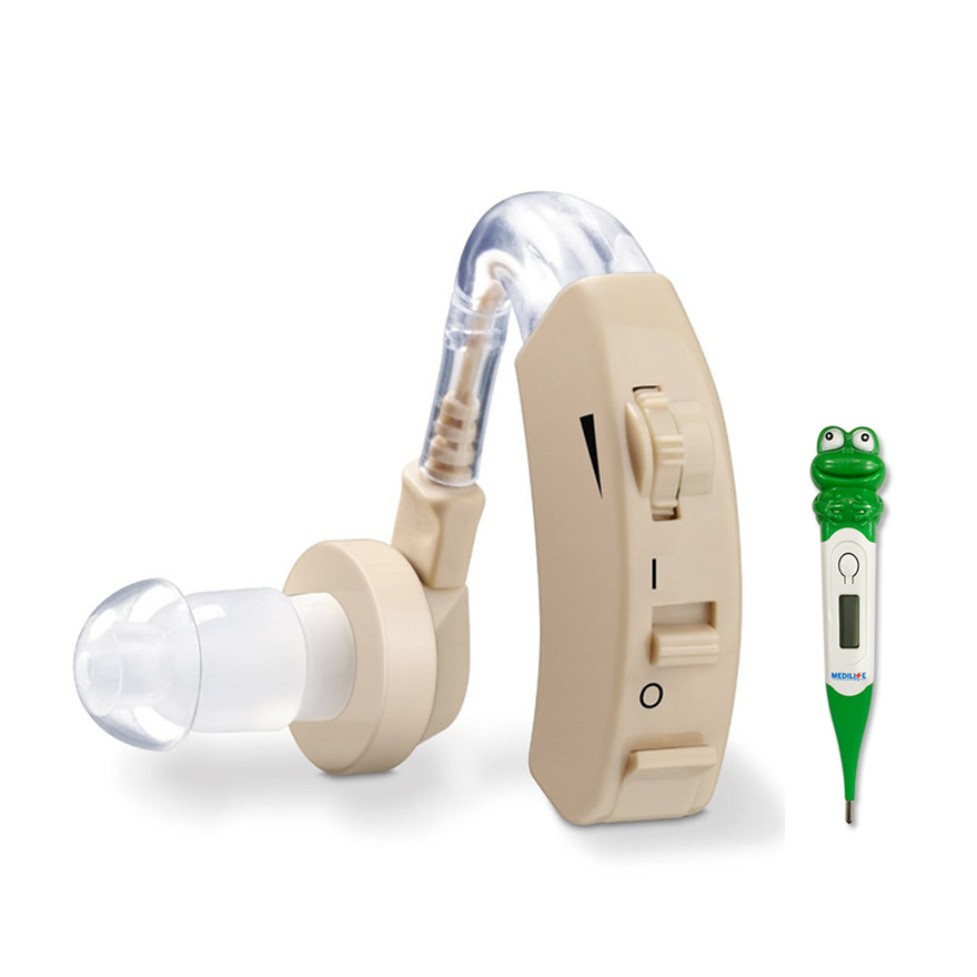 Combo Máy Trợ Thính Beurer HA20 + Nhiệt Kế Điện Tử Đầu Mềm Medilife