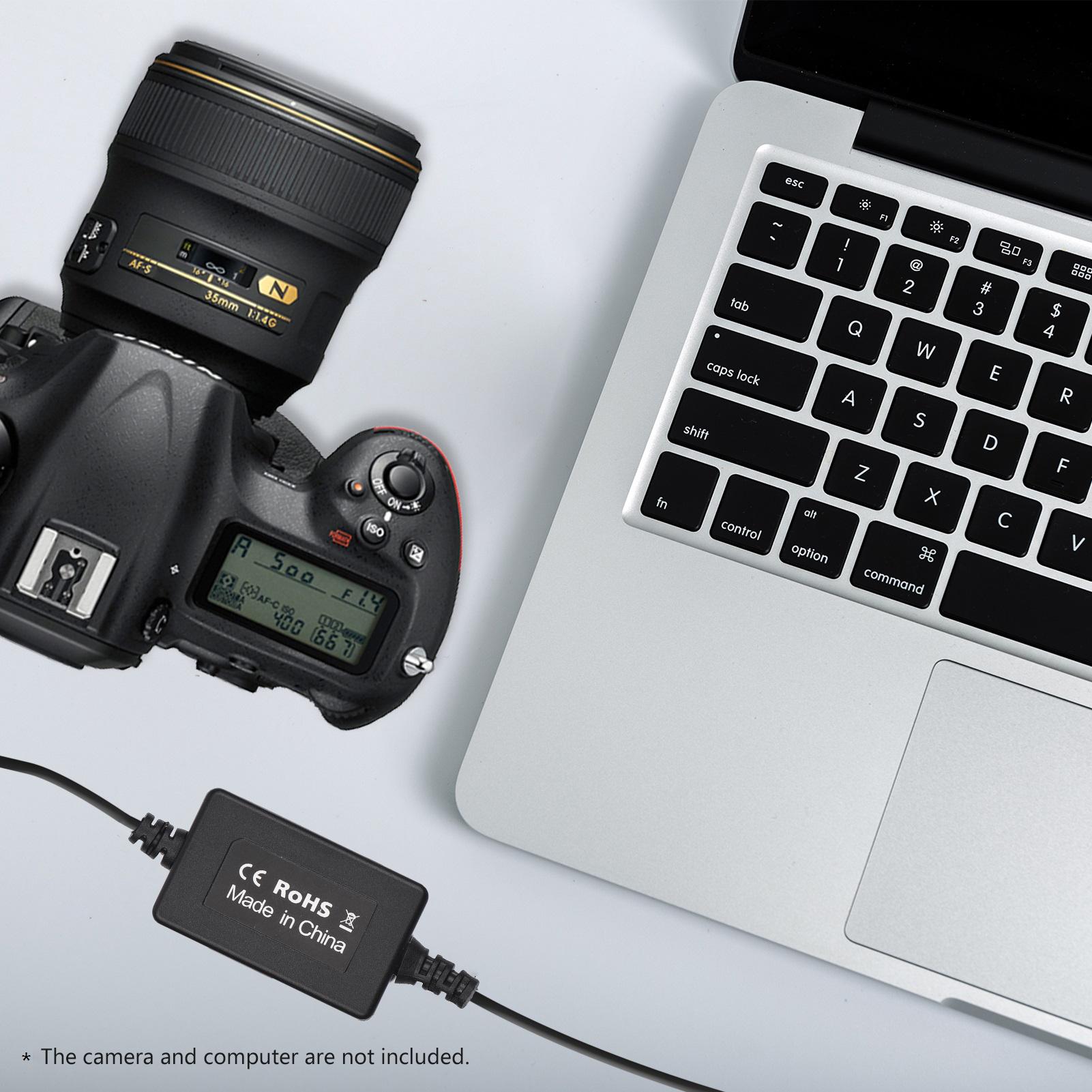 PD USB Type-C Cable to DR-E6 Dummy Battery DC Coupler LP-E6N for Canon EOS 60D 70D 80D 5DS R 5D Mark IV III 5D4 5D3