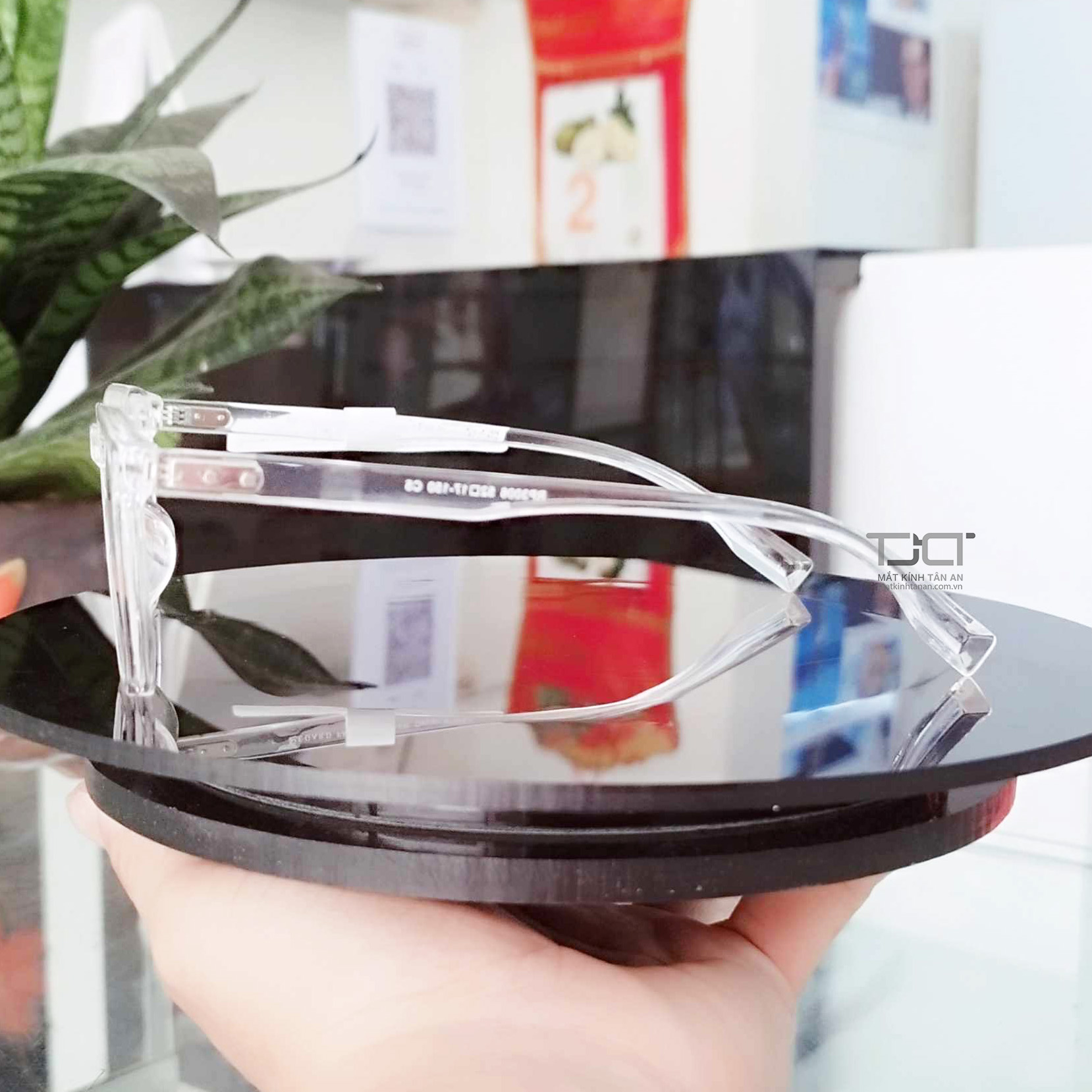 Gọng kính nam nữ, phom đa giác, gọng nhựa dẽo thời trang Hàn Quốc, chính hãng Regard RP3006